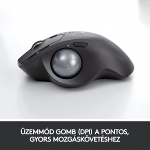 Logitech MX ERGO vezeték nélküli hanyattegér fekete (910-005179)