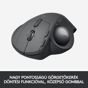 Logitech MX ERGO vezeték nélküli hanyattegér fekete (910-005179)