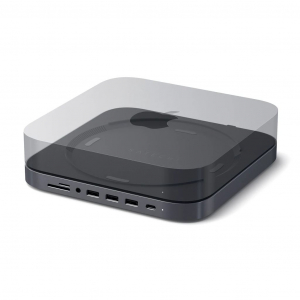 Satechi USB-C aluminium állvány és Hub Mac Mini-hez (ST-ABHFM)