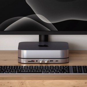 Satechi USB-C aluminium állvány és Hub Mac Mini-hez (ST-ABHFM)