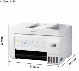 Epson EcoTank L5296 multifunkciós nyomtató fehér (C11CJ65404)