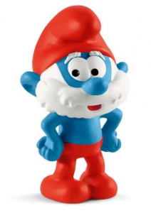 Schleich Törpapa Hupikék törpike figura (20814)