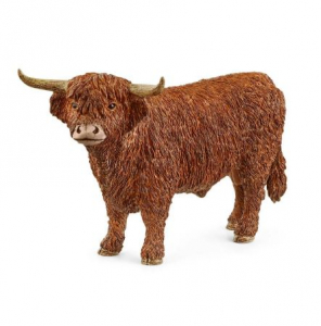 Schleich skót-felföldi bika figura (13919)