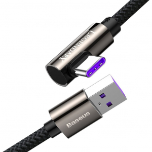 Baseus Legend Series - USB-C ferde kábel, 66 W, 2m, fekete (CATCS-C01)