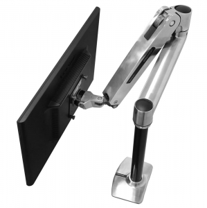 Ergotron LX Sit-Stand asztali monitortartó konzol 42" fekete-ezüst (45-360-026)