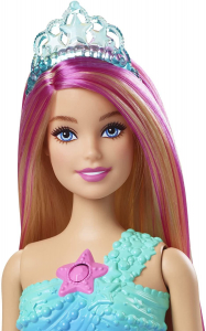 Mattel Barbie tündöklő szivárványsellő baba (HDJ35/HDJ36)