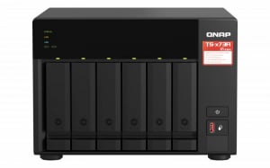 QNAP TS-673A-8G Hálózati adattároló NAS