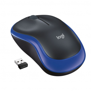 Logitech M185 vezeték nélküli optikai egér kék (910-002239 / 910-002236) USB