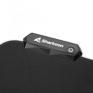 Sharkoon 1337 RGB V2 Gaming Size360 egérpad fekete (4044951029976)