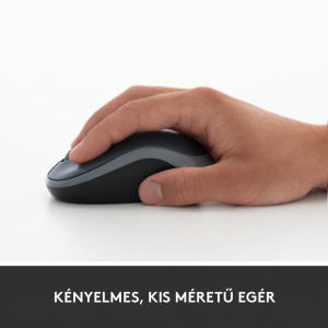 Logitech M185 vezeték nélküli optikai USB egér szürke (910-002238 / 910-002235)