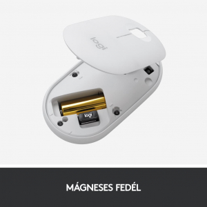 Logitech M350 Pebble vezeték nélküli egér graphite (910-005718)