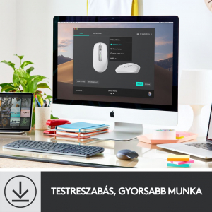 Logitech MX Anywhere 3 vezeték nélküli egér rózsaszín (910-005990)