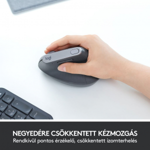 Logitech MX Vertical vezeték nélküli egér (910-005448)