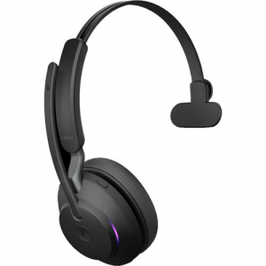 Jabra Evolve2 65 MS USB-A mono headset + &aacute;llv&aacute;ny fekete (26599-899-989)