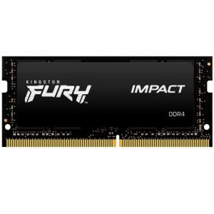 32GB 2666MHz DDR4 RAM Kingston Fury Impact notebook memória CL16 (2x16GB) (KF426S16IBK2/32)