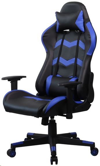 IRIS GCH203BK gaming szék fekete-kék
