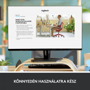 Logitech ERGO K860 vezeték nélküli US billentyűzet (920-010108)