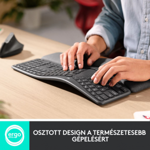 Logitech ERGO K860 vezeték nélküli US billentyűzet (920-010108)