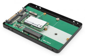 Digitus DA-71118 M.2/mSATA beépítő adapter fekete