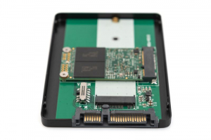 Digitus DA-71118 M.2/mSATA beépítő adapter fekete