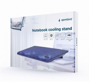 Gembird NBS-2F15-05 notebook hűtőpad 15.6"