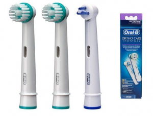 Braun Oral-B OD17 Ortho Care pótfej fogszabályzóhoz 3db (10PO010229 / 4210201849735)