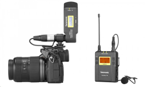 Saramonic UwMic9 Kit7 UHF Wireless mikrofon rendszer - TX9 adó csíptetős mikrofonnal - RX-XLR9 vevő