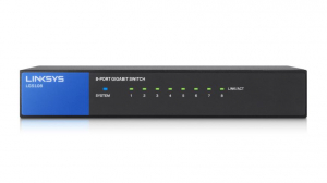 LINKSYS Gigabit Switch 8-port (LGS108-EU)