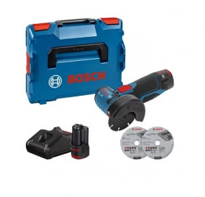 Bosch GWS 12V-76 akkus sarokcsiszoló L-Boxx-ban (06019F200B)