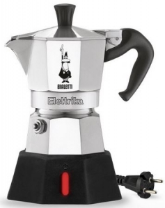 Bialetti Moka Elettrika 2 személyes elektromos kotyogós kávéfőző ezüst (7290)
