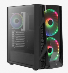 Aerocool NightHawk Duo (NightHawk Duo-G-BK-v1) táp nélküli ablakos ház fekete (ACCM-PB20033.11)