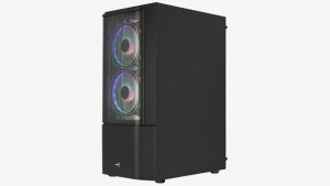 Aerocool Quantum Mesh (Quantum Mesh-G-BK-v2) táp nélküli ablakos ház fekete (ACCM-PV31033.11)