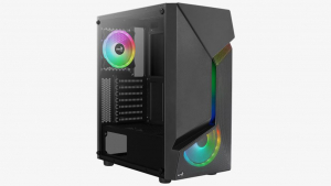 Aerocool Scape ARGB (Scape-G-BK-v3) táp nélküli ablakos ház fekete (ACCM-PV36133.11)
