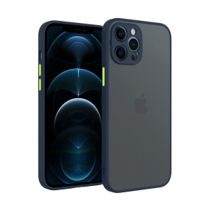 Cellect iPhone 12 Pro Max tok kék-zöld (CEL-MATT-IPH1267-BLG)