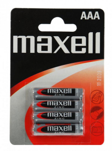 Maxell Alk&aacute;li AAA f&eacute;ltart&oacute;s mini ceruza elem (4db / csomag) (LR03/MAX154035)