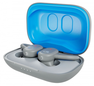 Skullcandy Push Active True Wireless Bluetooth fülhallgató szürke-kék (S2BPW-P751)
