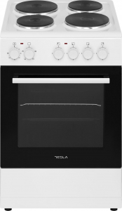 Tesla CS5400SW villanytűzhely fehér