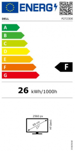 27" DELL P2723DE LCD monitor