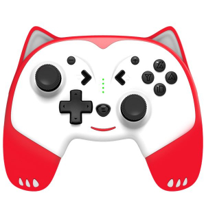 Spirit of Gamer MIA vezeték nélküli kontroller fehér-piros (SOG-BTGPS3)