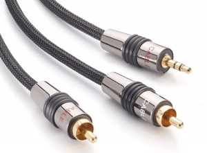 Eagle audio/video cable JACK-2RCA 3.5mm 1.6m deluxe buy online in
