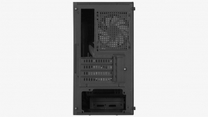 Aerocool Atomic Lite (Lite-G-BK-v2) táp nélküli ablakos Micro ATX ház fekete (ACCS-PV33123.11)
