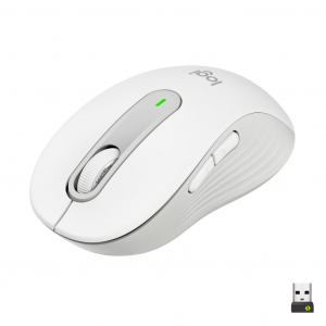 Logitech Signature M650 közepes vezeték nélküli egér piszkosfehér (910-006255)