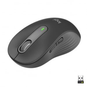 Logitech Signature M650 L nagy vezeték nélküli egér grafitszürke (910-006236)