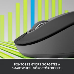 Logitech Signature M650 L nagy vezeték nélküli egér grafitszürke (910-006236)