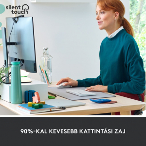 Logitech Signature M650 közepes vezeték nélküli egér piszkosfehér (910-006255)