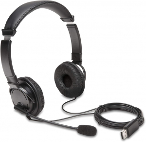 Kensington USB-A headset fekete (K97601WW)