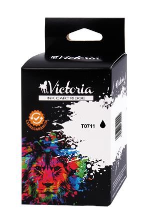 Victoria T07114011 tintapatron fekete 7,4ml (TJV484)
