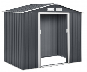 Rojaplast Archer "A"  f&eacute;m kerti h&aacute;z, t&aacute;rol&oacute; sz&uuml;rke 213x127x195 cm (A127)