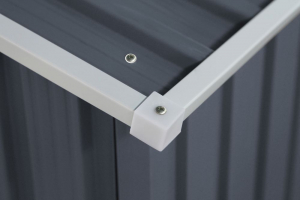 Rojaplast Archer "A"  f&eacute;m kerti h&aacute;z, t&aacute;rol&oacute; sz&uuml;rke 213x127x195 cm (A127)