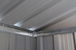 Rojaplast Archer "A"  f&eacute;m kerti h&aacute;z, t&aacute;rol&oacute; sz&uuml;rke 213x127x195 cm (A127)